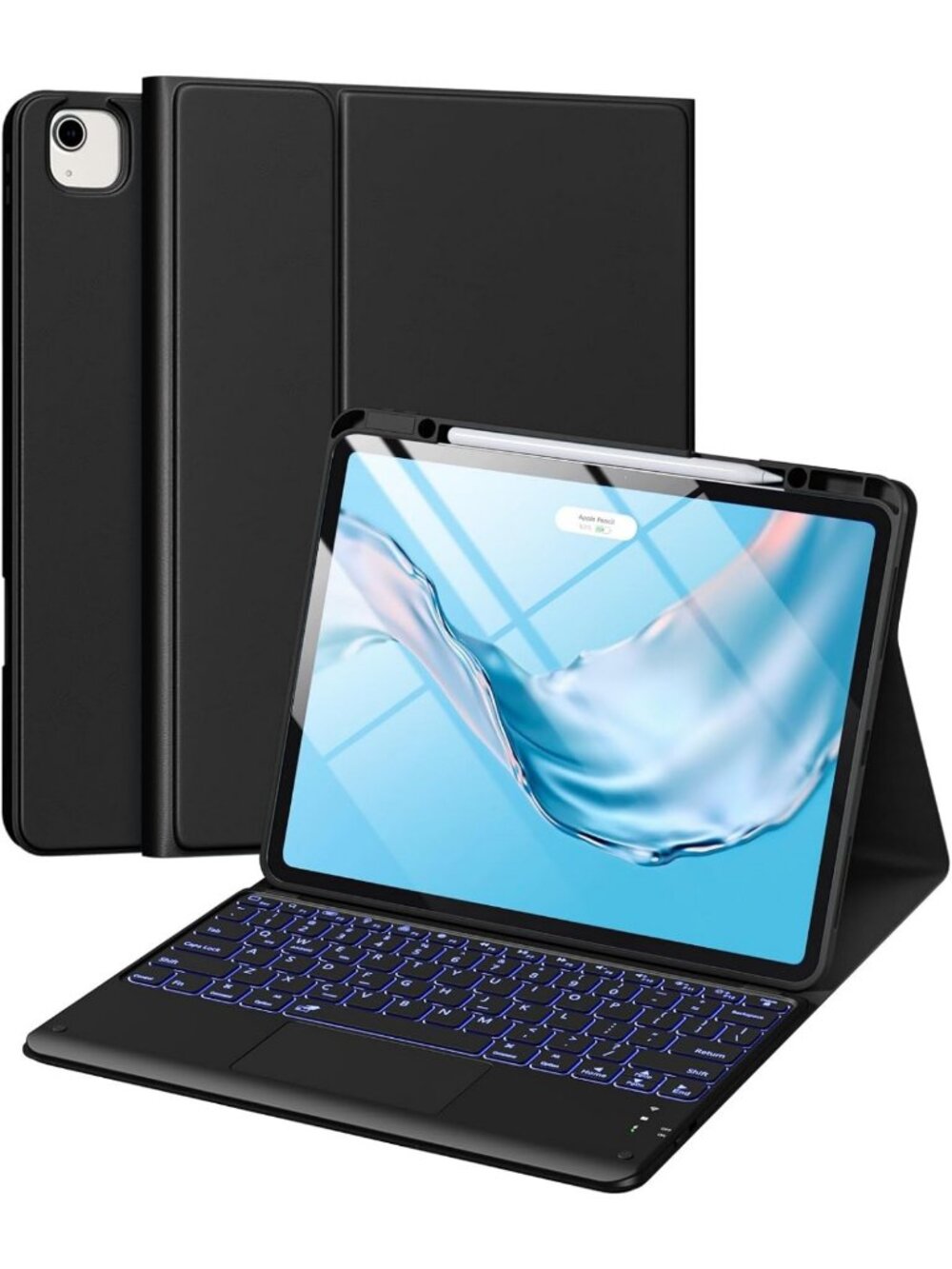 iPad Air & Pro 12.9 Keyboard Case - Slim, Lightweight, Durable Protection